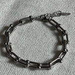silver holly bracelet