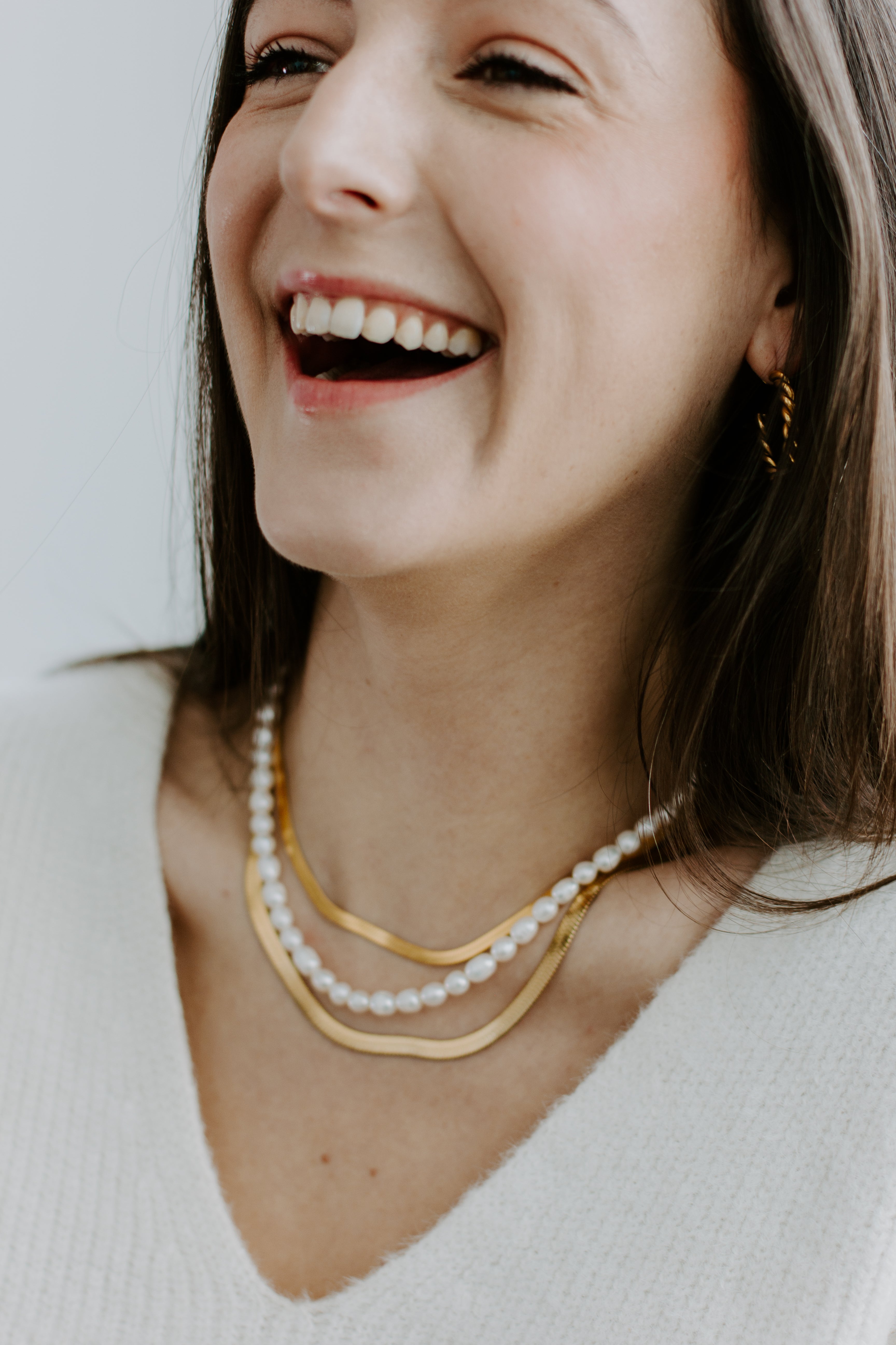 Easy Pearl Necklace | Non-tarnish 14k Jewellery EasyClubCo
