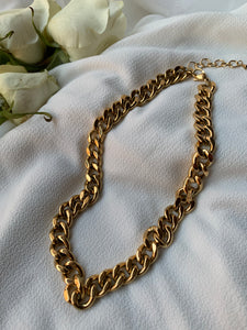 Thick Curb Chain Necklace | Non-tarnish 14k Jewellery EasyClubCo