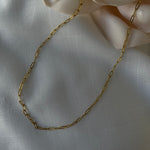 thin link chain necklace