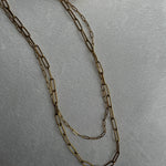 dainty link chain necklace